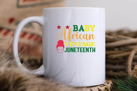 Baby African Vintage Juneteenth SVG Angelina750 