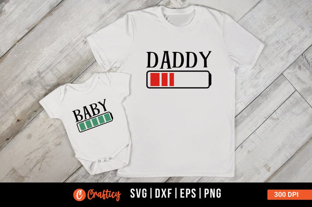 Baby and Daddy SVG Design SVG Designangry 