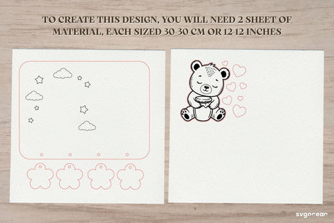 Baby Birth Stats Sign SVG Bundle SVG SvgOcean 