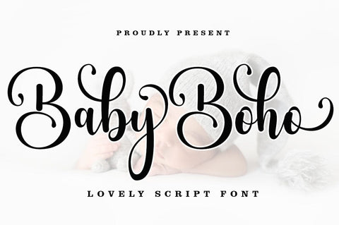 Baby Boho Script Font muhammadzeky 