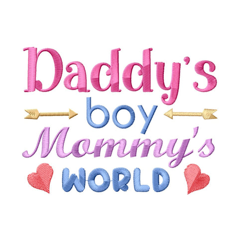 Baby Boy Embroidery Designs Bundle - 6 Designs, Nap King, Handsome Like Daddy, Little Mister Steal Your Heart, Daddy's Boy Mommy's World Embroidery/Applique DESIGNS HappyDesignStudio 