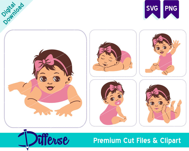 Baby Bundle SVG | Baby Girl PNG & SVG SVG Differse 