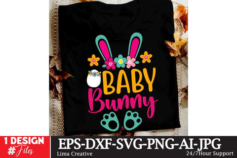 Baby Bunny SVG Cut File, Easter SVG DEsign, SVG Insomnia Std 