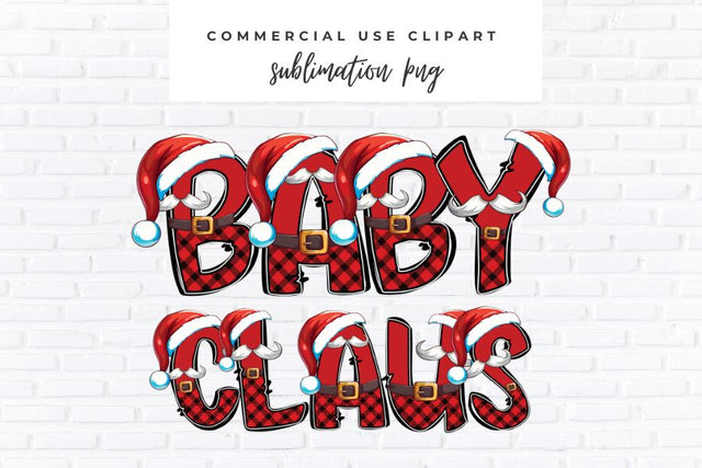 Baby Claus PNG - Baby Christmas Shirt Sublimation Design Sublimation BijouBay 