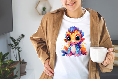 Baby Colorful Dinosaur Sublimation Bundle Sublimation Designangry 