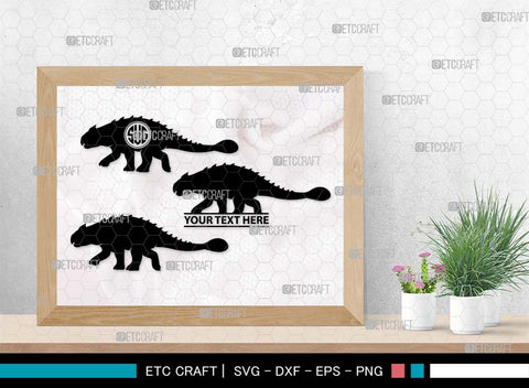 Baby Dinosaur Monogram, Baby Dinosaur Silhouette, Baby Dinosaur SVG, Kids Dinosaur Svg, T-rex Svg, Dino Svg, Cute Dinosaur Svg, SB00553 SVG ETC Craft 