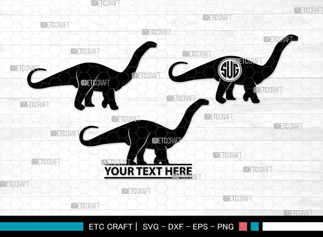Baby Dinosaur Monogram, Baby Dinosaur Silhouette, Baby Dinosaur SVG, Kids Dinosaur Svg, T-rex Svg, Dino Svg, Cute Dinosaur Svg, SB00553 SVG ETC Craft 