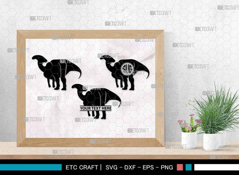 Baby Dinosaur Monogram, Baby Dinosaur Silhouette, Baby Dinosaur SVG, Kids Dinosaur Svg, T-rex Svg, Dino Svg, Cute Dinosaur Svg, SB00553 SVG ETC Craft 