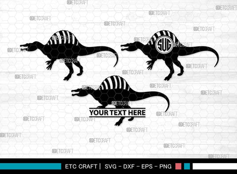 Baby Dinosaur Monogram, Baby Dinosaur Silhouette, Baby Dinosaur SVG, Kids Dinosaur Svg, T-rex Svg, Dino Svg, Cute Dinosaur Svg, SB00553 SVG ETC Craft 