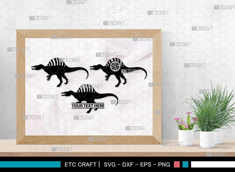 Baby Dinosaur Monogram, Baby Dinosaur Silhouette, Baby Dinosaur SVG, Kids Dinosaur Svg, T-rex Svg, Dino Svg, Cute Dinosaur Svg, SB00553 SVG ETC Craft 