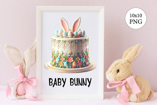 Baby Easter Sublimation PNG. Easter Kids PNG. Baby Quotes Sublimation Olga Terlyanskaya 