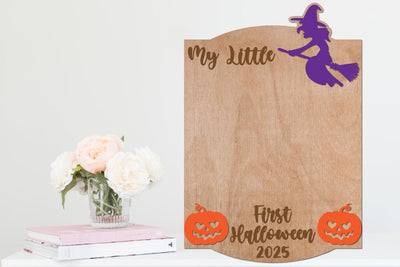 Baby First Halloween, First Halloween Board SVG zafrans studio 