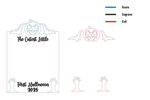 Baby First Halloween, First Halloween Board SVG zafrans studio 