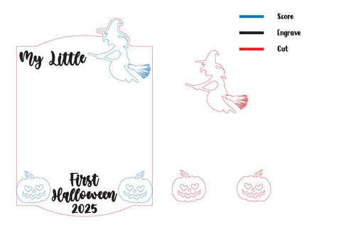 Baby First Halloween, First Halloween Board SVG zafrans studio 