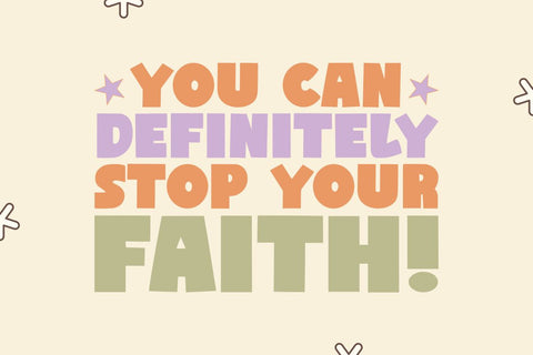 Baby Ghost - Fun and Bold Display Font Font Masyafi Studio 