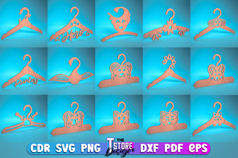 Baby Hanger Laser Cut | Baby Design Laser Cut Design | CNC Files SVG The T Store Design 