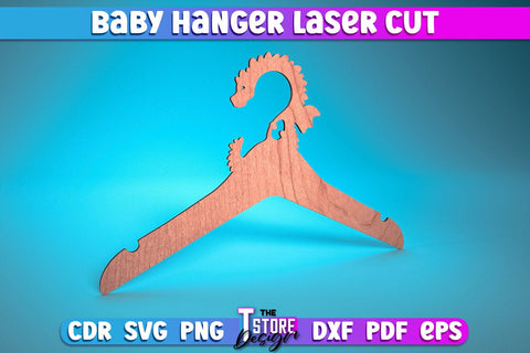 Baby Hanger Laser Cut | Baby Design Laser Cut Design | CNC Files SVG The T Store Design 