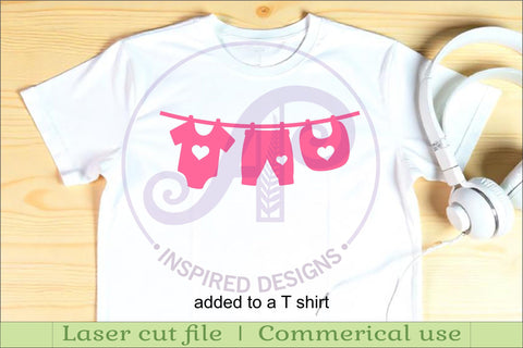 Baby icons silhouette laser cut outs SVG file 4 SVG APInspireddesigns 