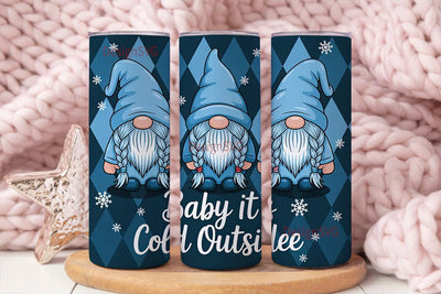 Baby It's Cold Outside 20oz Tumbler Wrap Sublimation DesignSVG 