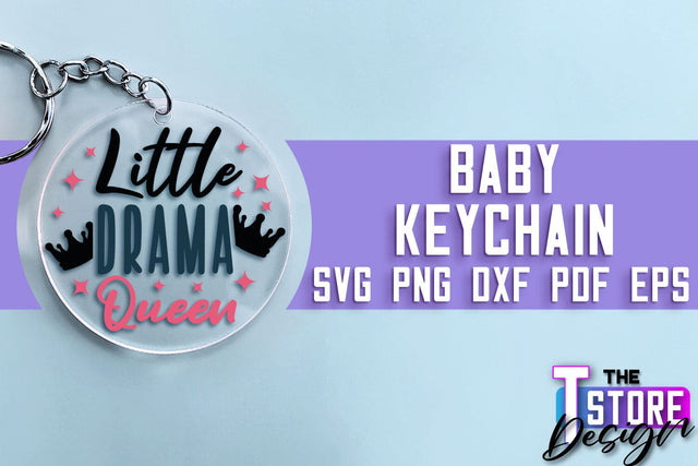 Baby Keychain SVG | Funny Quotes SVG | SVG File SVG The T Store Design 