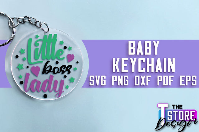 Baby Keychain SVG | Funny Quotes SVG | SVG File SVG The T Store Design 