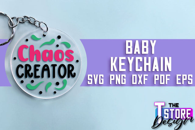 Baby Keychain SVG | Funny Quotes SVG | SVG File SVG The T Store Design 
