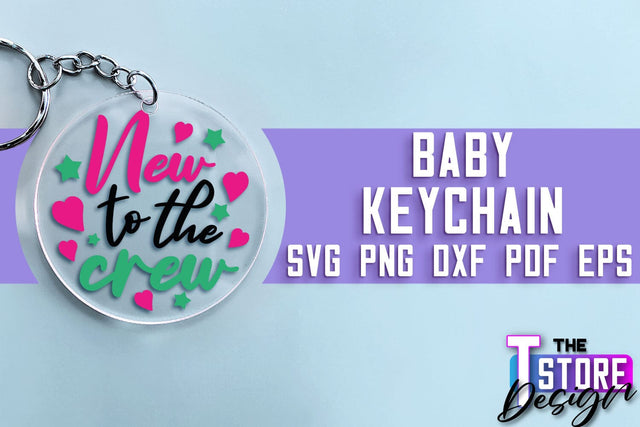Baby Keychain SVG | Funny Quotes SVG | SVG File SVG The T Store Design 