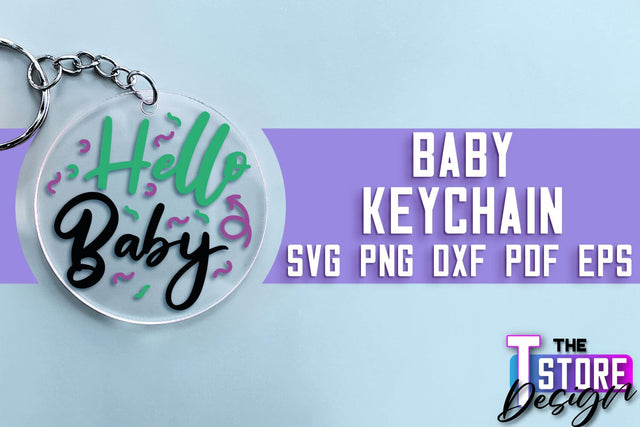 Baby Keychain SVG | Funny Quotes SVG | SVG File SVG The T Store Design 