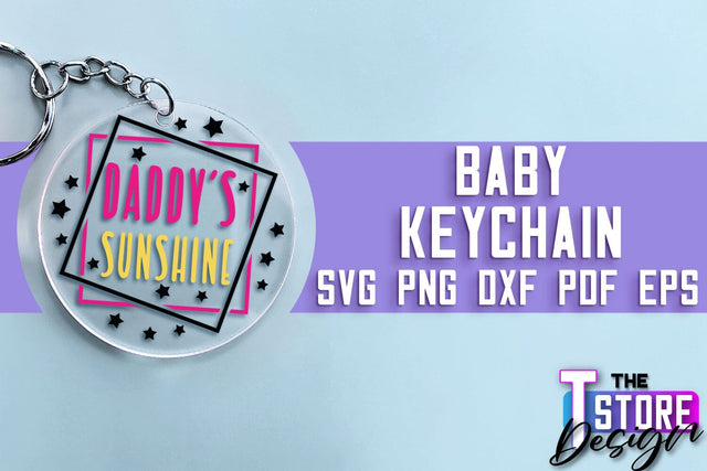 Baby Keychain SVG | Funny Quotes SVG | SVG File SVG The T Store Design 