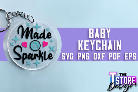 Baby Keychain SVG | Funny Quotes SVG | SVG File SVG The T Store Design 