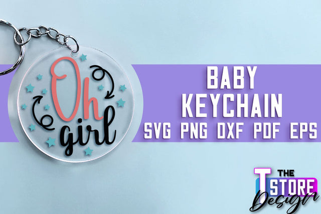 Baby Keychain SVG | Funny Quotes SVG | SVG File SVG The T Store Design 