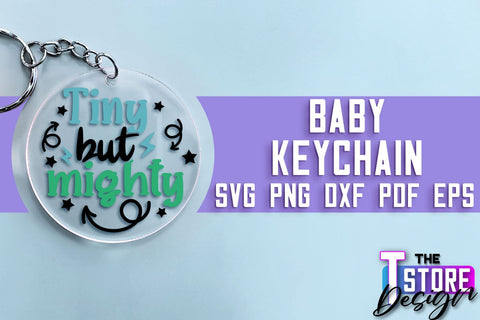 Baby Keychain SVG | Funny Quotes SVG | SVG File SVG The T Store Design 
