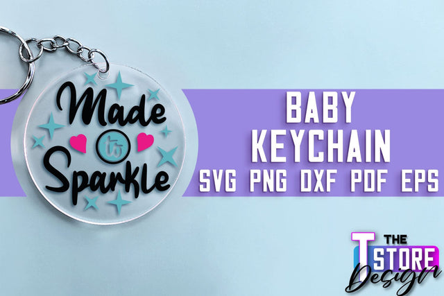 Baby Keychain SVG | Funny Quotes SVG | SVG File SVG The T Store Design 