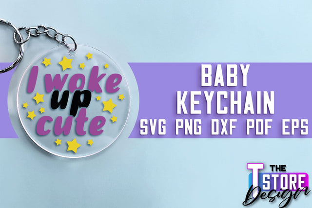 Baby Keychain SVG | Funny Quotes SVG | SVG File SVG The T Store Design 