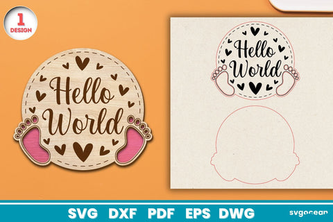 Baby Milestone Cards Laser Cut SVG SvgOcean 