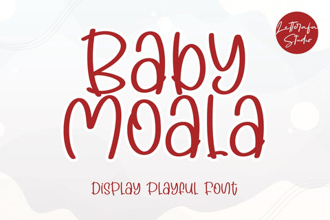 Baby Moala Font Afandi Studio 