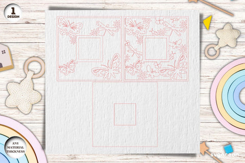 Baby Photo Frames Laser Cut Bundle SVG SvgOcean 