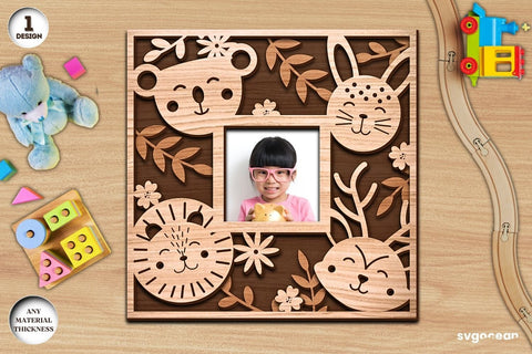 Baby Photo Frames Laser Cut Bundle SVG SvgOcean 