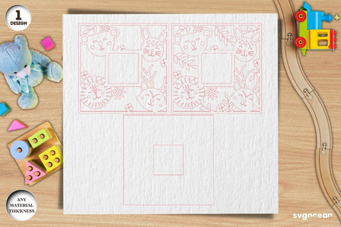 Baby Photo Frames Laser Cut Bundle SVG SvgOcean 