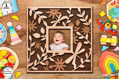 Baby Photo Frames Laser Cut Bundle SVG SvgOcean 