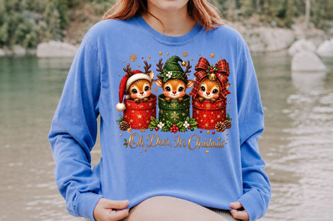 Baby Reindeer Santa Elf Christmas PNG Sublimation nirmal108roy 