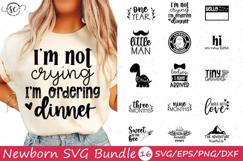 Baby Sayings Newborn SVG Cut file SVG Svgcraft 