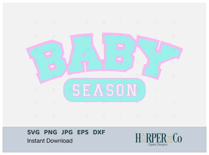 Baby Season Laser SVG EPS Cut File SVG HarperNCo 