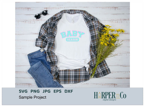 Baby Season Laser SVG EPS Cut File SVG HarperNCo 