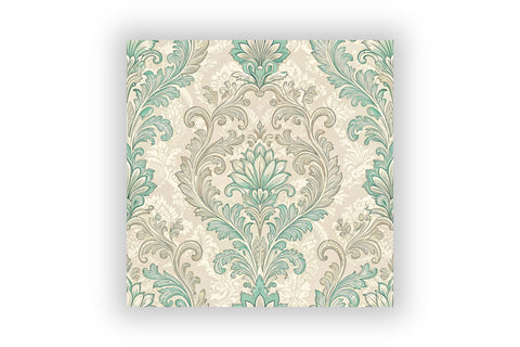Baby Shower Toile Digital Paper Pack, Vintage Floral Toile, Gingham & Stripe Seamless Patterns, Scrapbooking & Printable Crafts Digital Pattern FloridPrintables 