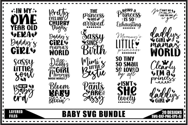Baby Svg Bundle, Baby Shower Svg, Newborn Svg 4 Designs SVG shah alam 