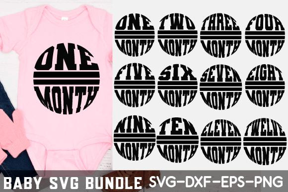 Baby SVG Bundle, Baby Shower SVG, Newborn SVG Bundle, Baby Quote Bundle SVG BB Type Studios 