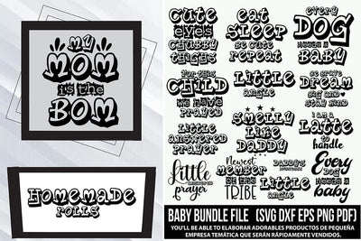 Baby SVG Bundle, Cute Baby SVG bundle SVG orpitasn 