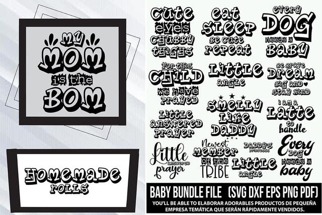 Baby SVG Bundle, Cute Baby SVG bundle SVG orpitasn 