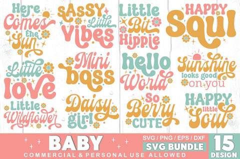 Baby SVG Bundle SVG Ariyan 
